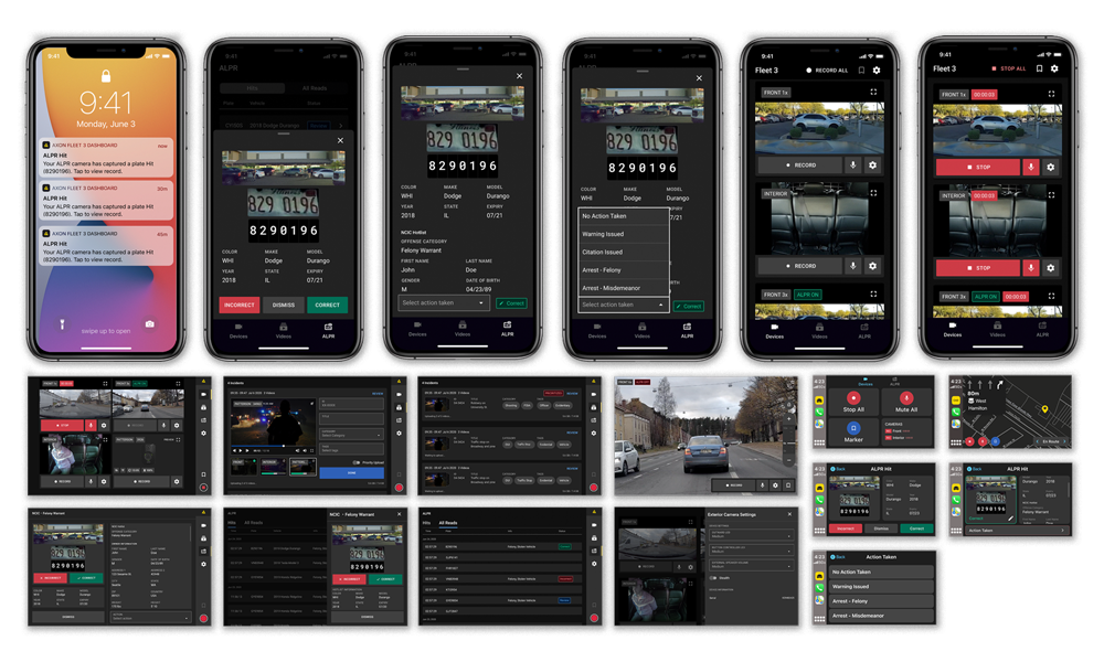 Axon connected devices