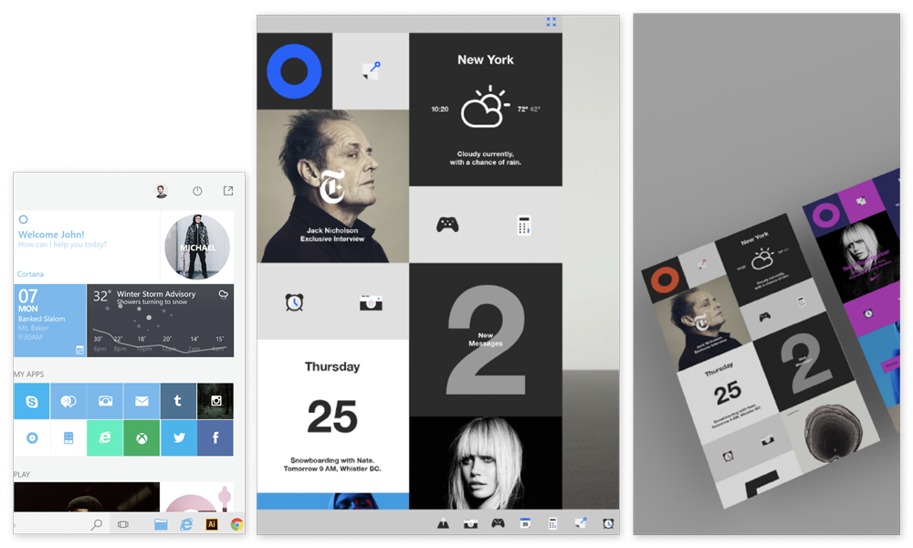 Microsoft voice and people flows