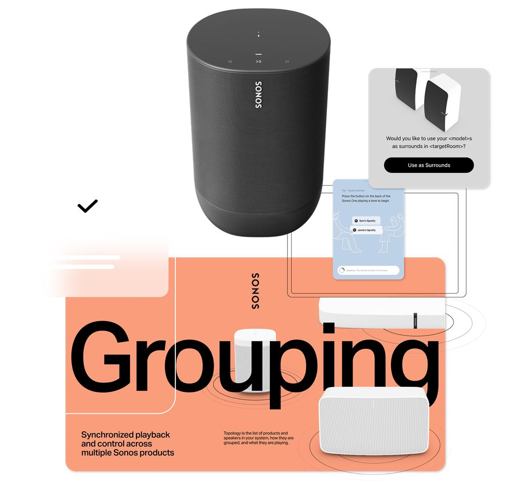 Sonos setup and onboarding