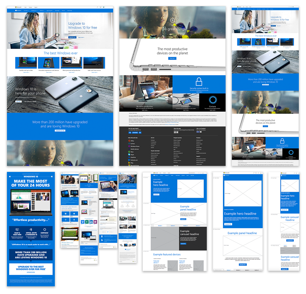 Windows 10 launch campaign